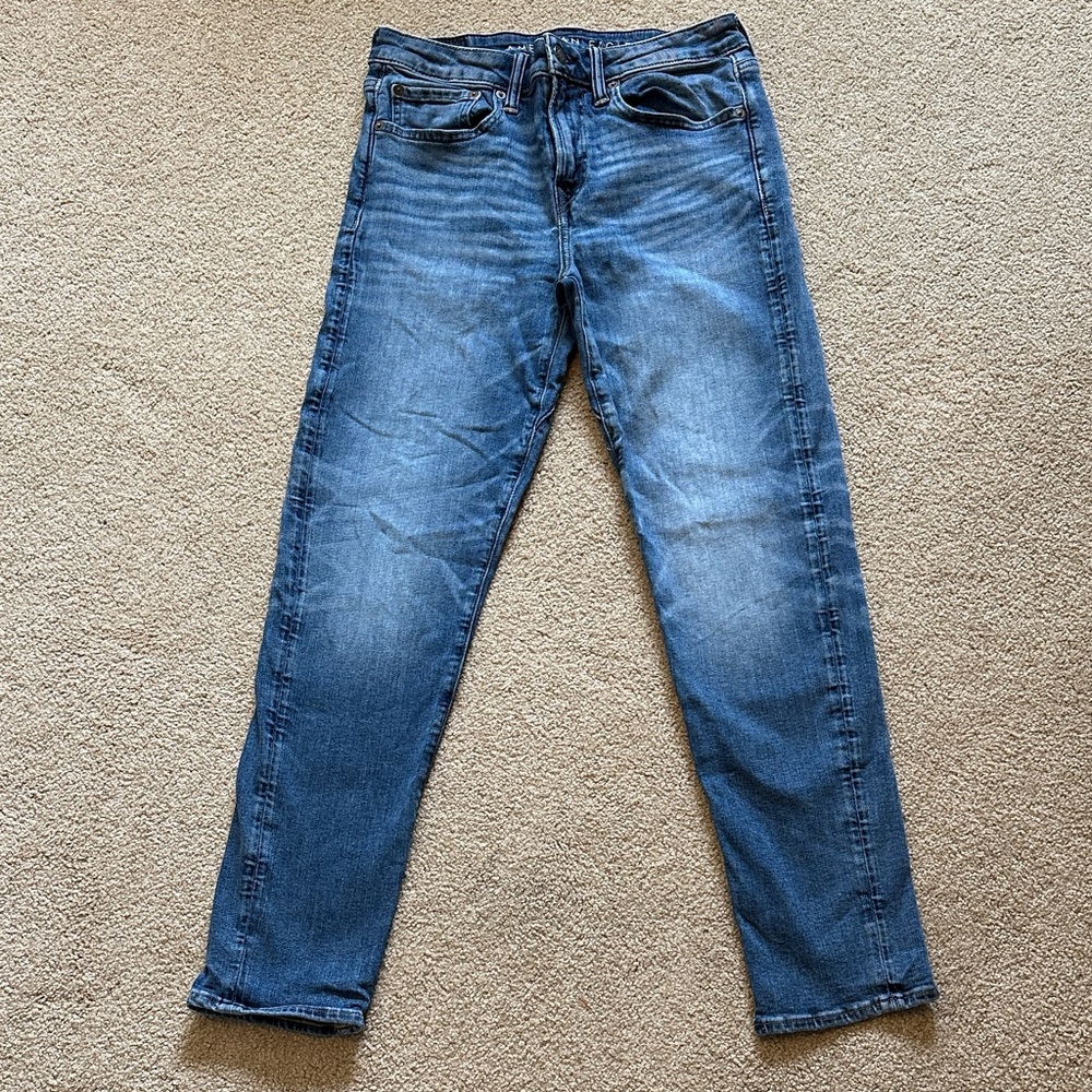 American Eagle Outfitters Men's Slim Jeans in Blue